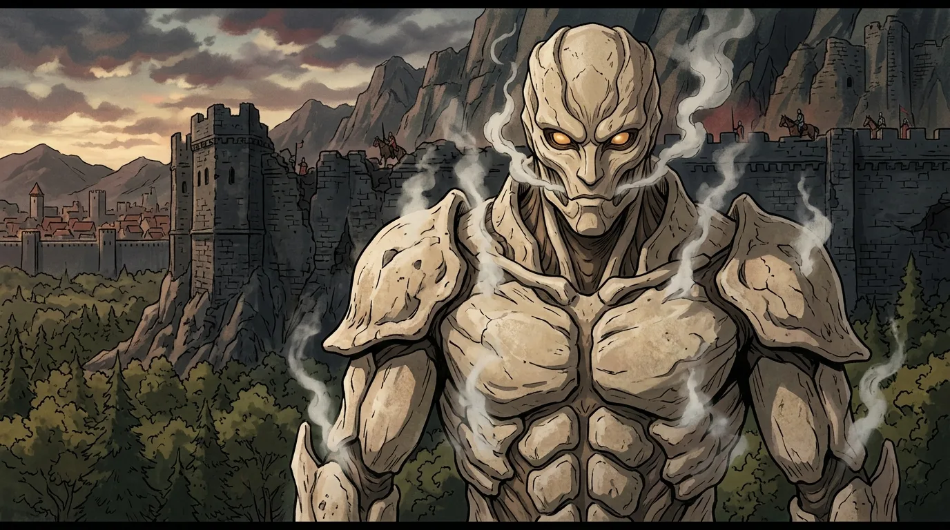 Illustrative Armored Titan visual direction
