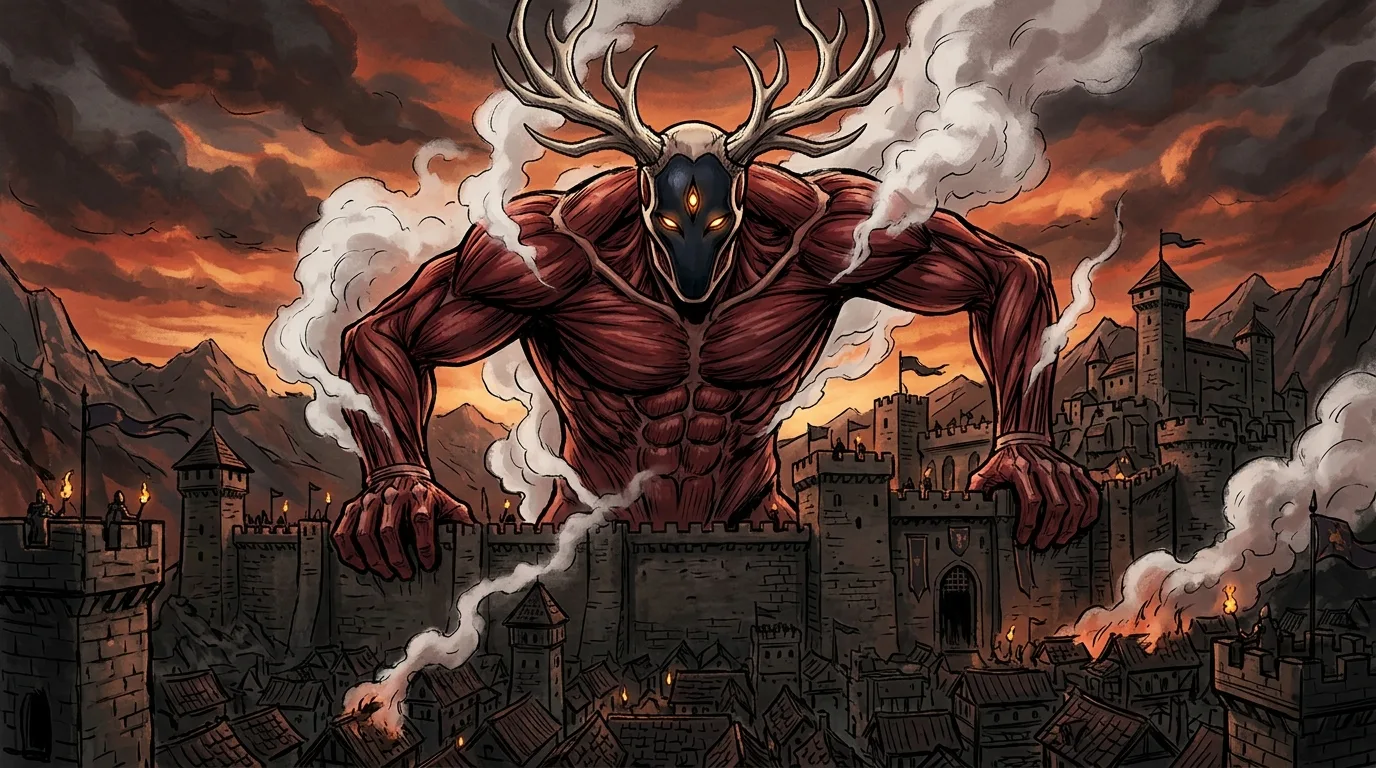 Illustrative Colossal Titan visual direction