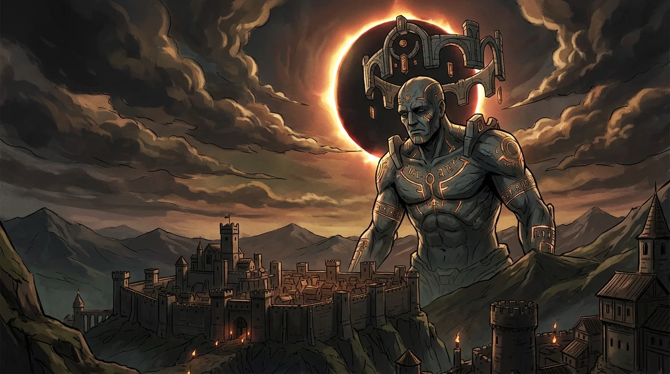 Illustrative Founding Titan visual direction