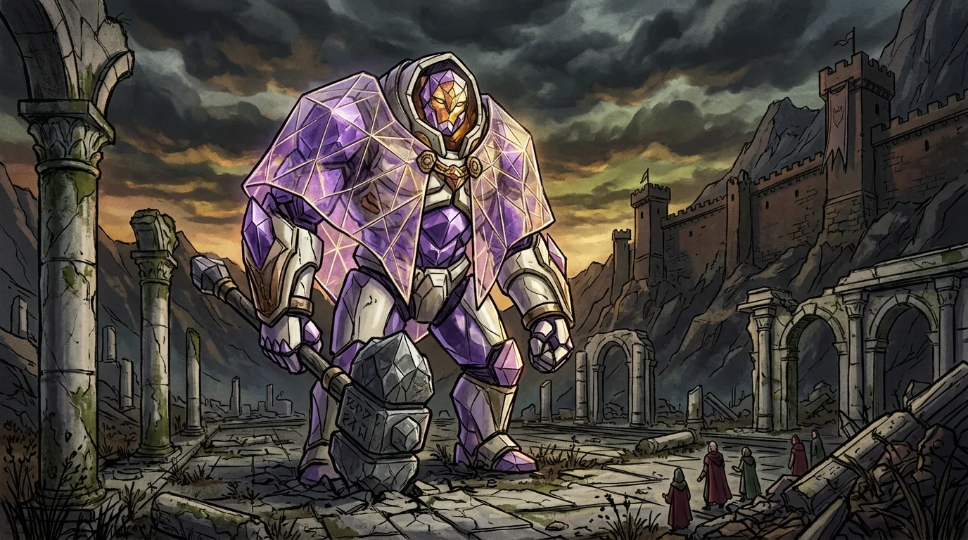 Illustrative Warhammer Titan visual direction